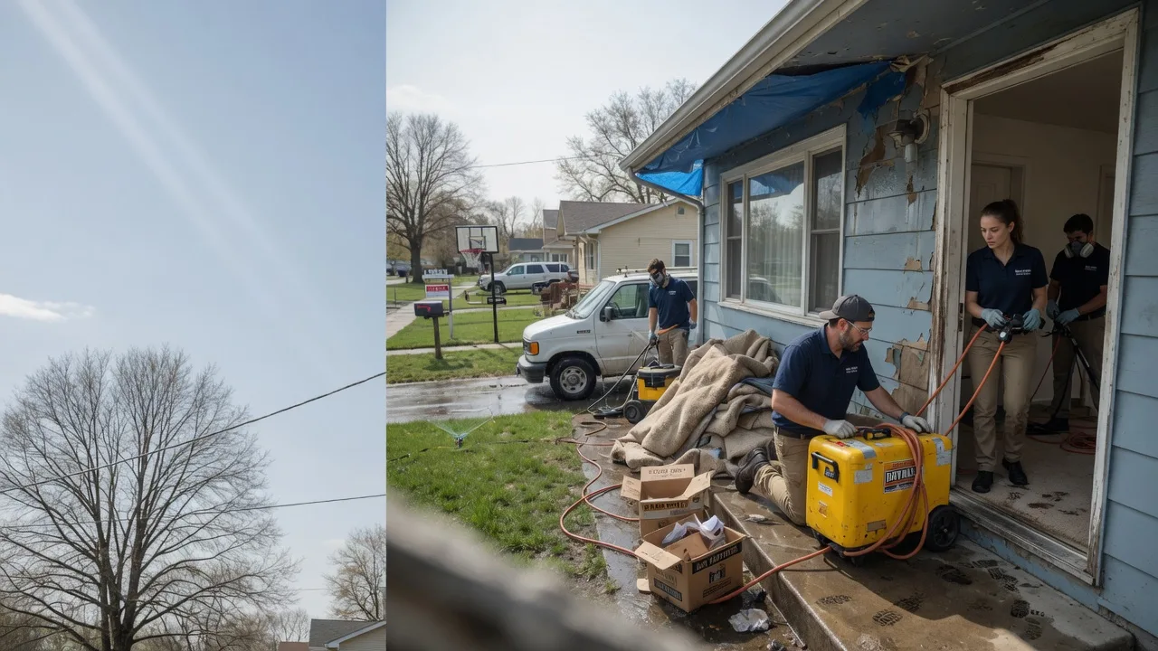 Basement Flood Cleanup in Shiner, TX near me